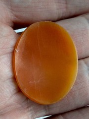 Vintage Loose Hand Carved Shell Cameo Woman Facing Right 29mm x 23mm 2.8g