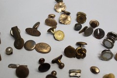 Antique Vintage Collar Cuff Stud Buttons Pairs Singles