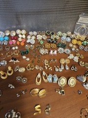 Massive Vintage to modern estate Jewelry Lot. 600+ items pieces/ some being 925