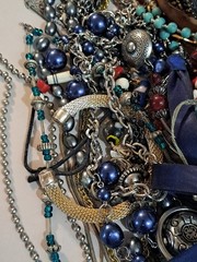 Vintage to Modern Large Lot of Mixed Unsorted Jewelry 7 Pounds