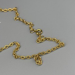Vintage Ball Locket Pendant Necklace Folds Out Excellent! 26″