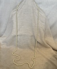 NEW Lauren Ralph Lauren Pearl Opera Necklace 30 in