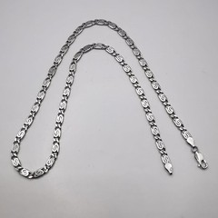 Vintage 925 Sterling Silver Chain Necklace Signed Hallmarked Heavy 32.10g