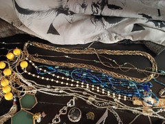 Vintage To Now Jewelry Lot 3lb 125 Pcs 925 Italy,Avon,Germany, Korea….