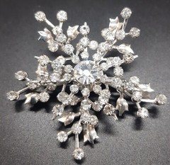 Lot of 3 Glamorous Vintage 1950’s – 1970’s Brooches Pins – Coventry & Unbranded