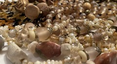 4Lb Mixed Mystery Jewelry Lot Vintage Mod Boho Beaded Necklaces Bracelets