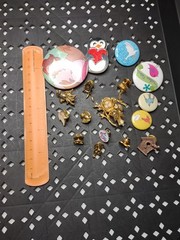 Lot Of Bird Themed Pins And Pin Back Buttons Bird Pin Lot MDTAP