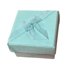 Vintage Man-made Opal Studs with Blue Gift Box