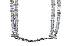 LOT of 2 Vintage 2 & 3 Strands 1950’s Aurora Borealis Necklaces – Never Worn!!
