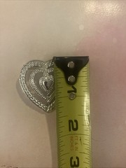 🌻Signed Gerry’s Silver Tone Filigree Triple Heart Brooch or Pendant