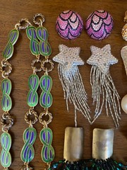 Jewelry Repair Lot 50+ Very Nice Many Signed Missing Rhinestones Resell Harvest