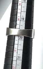 Vintage Men’s Sterling Silver Turquoise Inlay Ring Sz 10 Silver Fox Mark Unisex