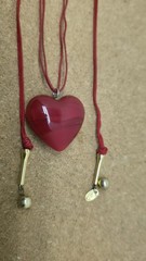 Les Bernard Heart Necklace
