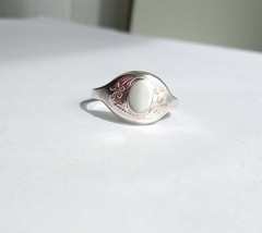 Vintage Beautiful Ring Sterling Silver 925 star USSR time Women Jewelry size 9.5