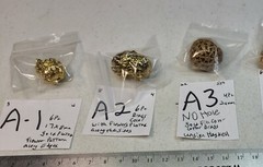 HUGE LOT #27 Bead Caps Large Size Miriam Haskell Jewelry Findings Filigree RARE