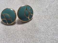 Vintage Pierced Earrings, Lot of 6 Pairs Silver/Gold/Enamel/Crystal 1 Pair Avon
