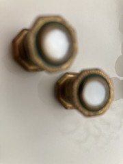 Vintage Snap Link Dress Studs – Patent Pending – Mother of Pearl – Early Ones