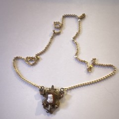 Antique Victorian Gold Tone Chain Necklace