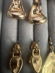 Vintage Earrings lot Monet Avon More 9 pairs