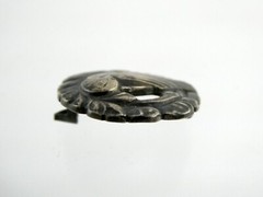 Antique Georg Jensen 830 Silver Denmark Peace Dove Pin 3.7g Early Design .75 In