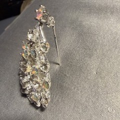 Vintage Aurora Christmas Tree Brooch