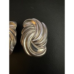Vintage TAXCO Sterling Silver Earrings Clip Ons Mexico 26g