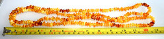 ✅135 cm=51gr RUSSIAN SOVIET BALTIC AMBER BEAD NECKLACE 琥珀 BRACELET STONE PENDANT