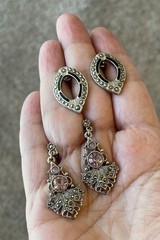 Vintage Silver & Gold Plated Jewelry Lot W/ Marcasite, 1928 Brand Pieces & More
