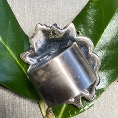 Vintage Cocktail Ring Lion Head Estate Jewelry HUGE Size 5.25 Estate Jewelry
