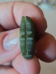 Vintage Jade Jadeite Rabbit Charm or Pendant.