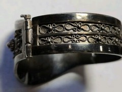 Vintage Berber Bracelet Kabe 850 Silver Morocco