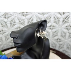 Taxco TS-109 Sterling Silver Grape Cluster Earrings