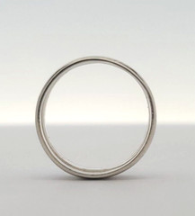 Vintage Designer Uncas 925 Sterling Silver Heart Detail Love Band Ring