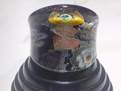 Vintage Blown Glass Ring