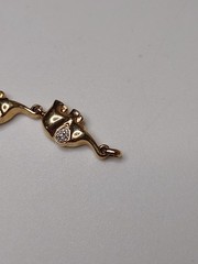 7.5 Inch Elephant Link Bracelet