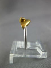 Vintage Circa 1980’s Daily Ring 1.3 Ct Simulated Diamond 14k Yellow Gold Over