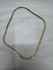Vintage Lady Remington Gold Tone Serpentine Necklace 21″ 31 Grams