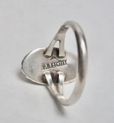 VINTAGE – P.B. ETCITTY – NAVAJO – RING – SIZE – 5.25+
