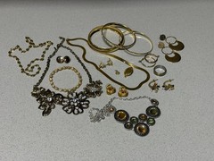 Vintage Silver and Gold Toned Mix of Jewelry