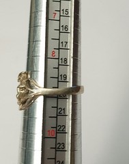 Unique Vintage Solid 925 Sterling Silver “Perched Owl on a Branch” Size 9 Ring