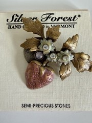 Two Silver Forest Vintage Multi Theme Brooches Pins Early 90s Rare NWT