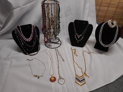Lot of Assorted Necklaces Pendants Jewelry Medieval Liz Sophia Coldwater