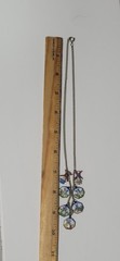 Antique Vintage Dutch Necklace Enamel Copper Charms Souvenir HollandNetherlands
