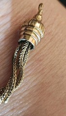 Victorian 1860 9 Carats Gold Tassel 2.2 Gr 1.5 In