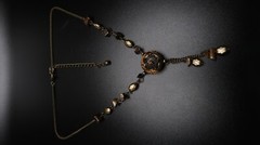 Vintage AVON Tigers Eye Necklace 15.5 – 18.5 inches NB3