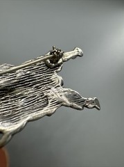 Vintage Hartmans Durango Cowboy 925 Sterling Silver Buffalo Bull Rider Brooch