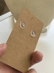 Vintage Copper Brass Gold Silver Mixed Metal Tone Diamond Drop Earrings 1”