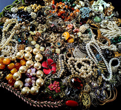 Huge Estate Jewelry Lot 150+ Pc 6.5+ Lb All Wearable Antique to Now Many Signed