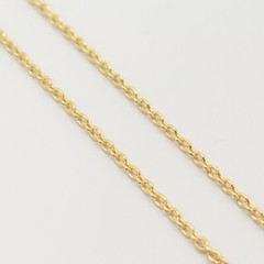 1/20 14K Gold Filled Vintage Old Stock Cable / Rolo Chain Necklace 18″