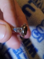 Vintage Uncas Mfg Co Floral Design Ring